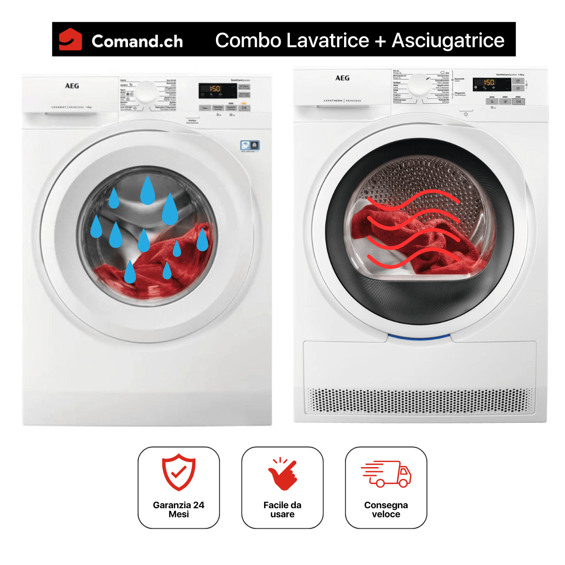 Set lavanderia LP7460+TP7060TW