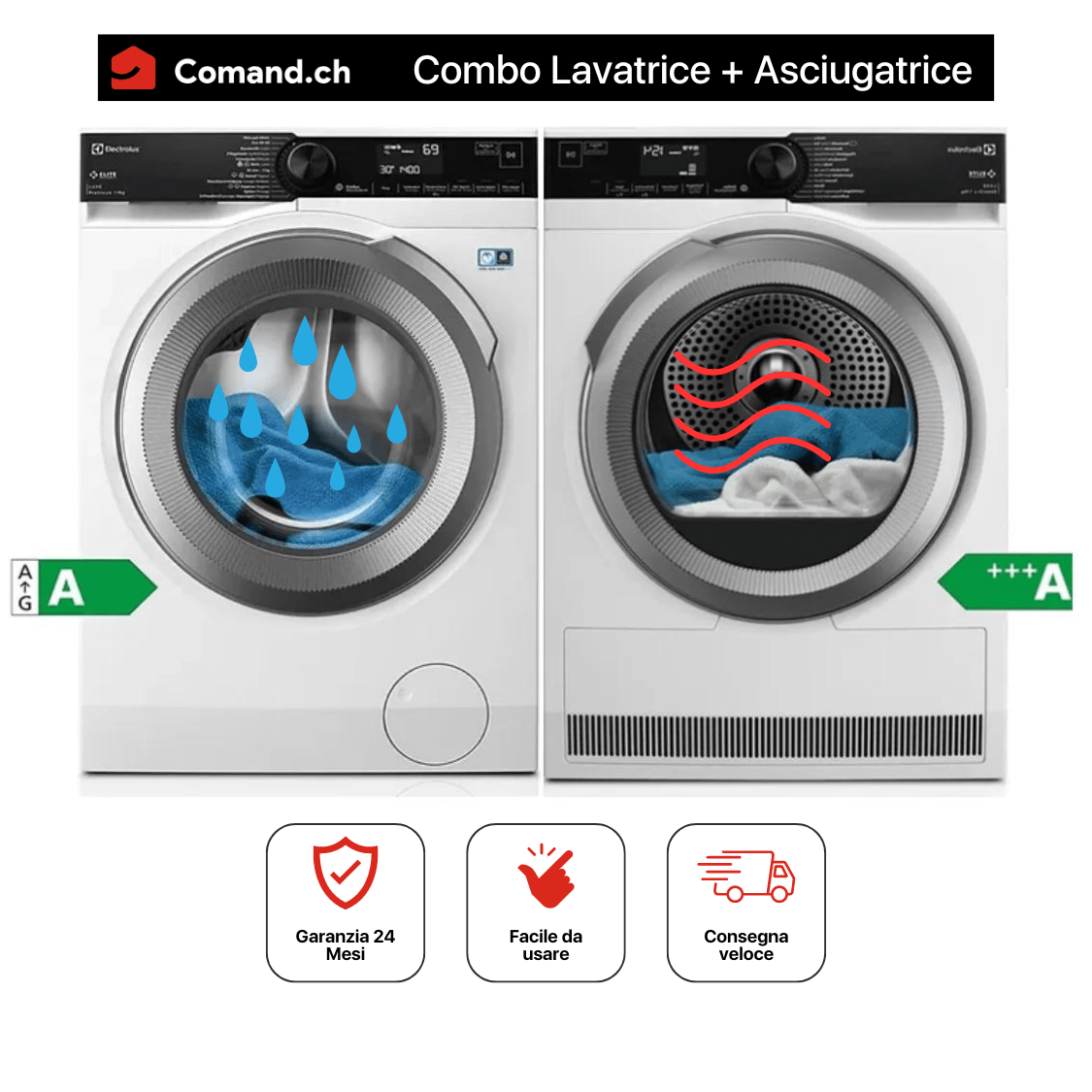 Set lavanderia WALEEV500+TWLEEV501