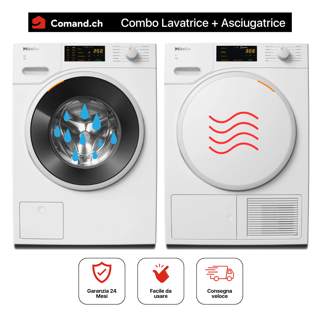 Set lavanderia WWD 100-20+TWC 220 WP